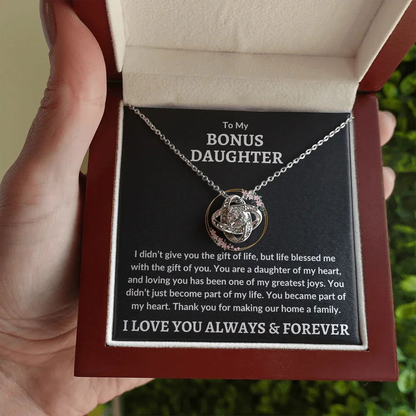 Gift of You Necklace - Bonus Daughter Gift - Giftinum