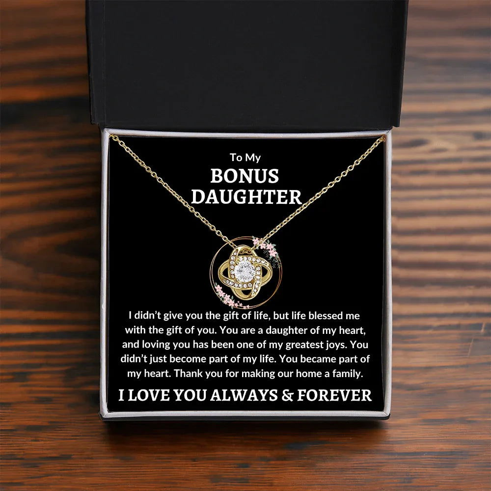Gift of You Necklace - Bonus Daughter Gift - Giftinum