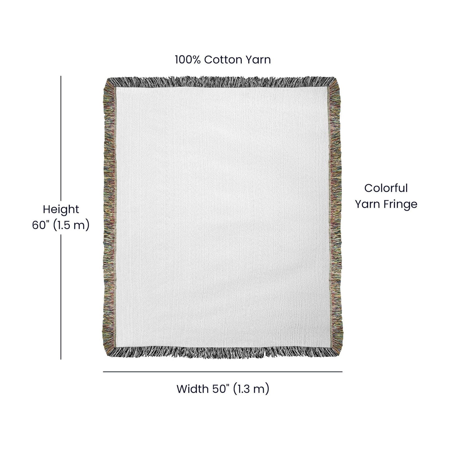 Gorgeous Wife Heirloom Woven Blanket - Meeting You Was Fate - Giftinum