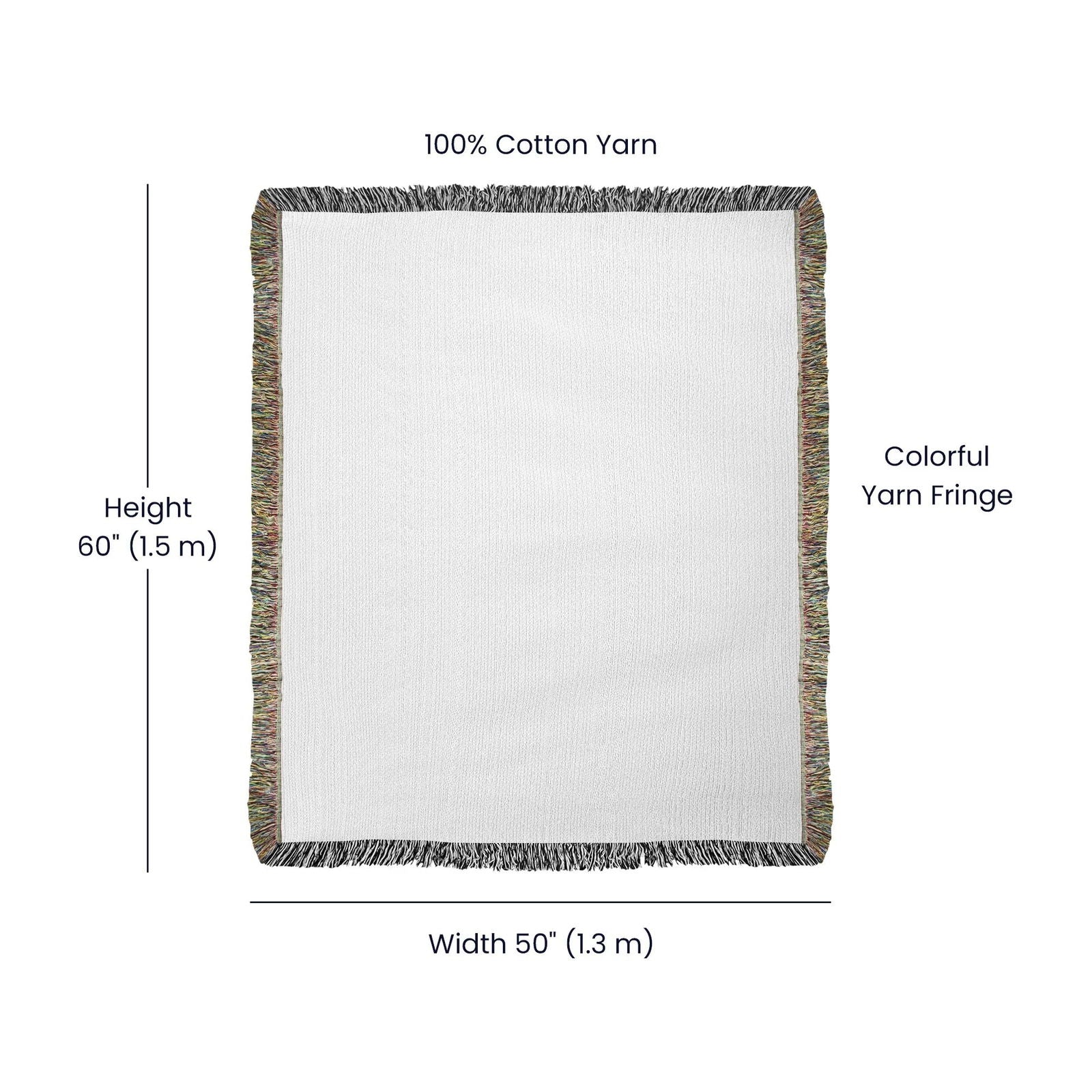 Gorgeous Wife Heirloom Woven Blanket - Meeting You Was Fate - Giftinum