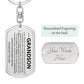 Grandson Keychain - Giftinum