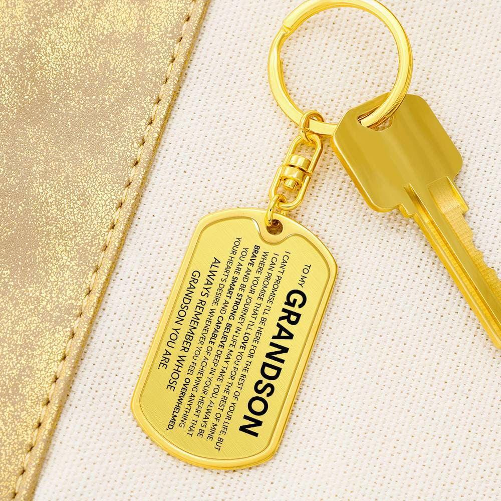 Grandson Keychain - Giftinum