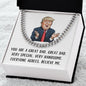 Great Dad Cuban Link Chain - Giftinum