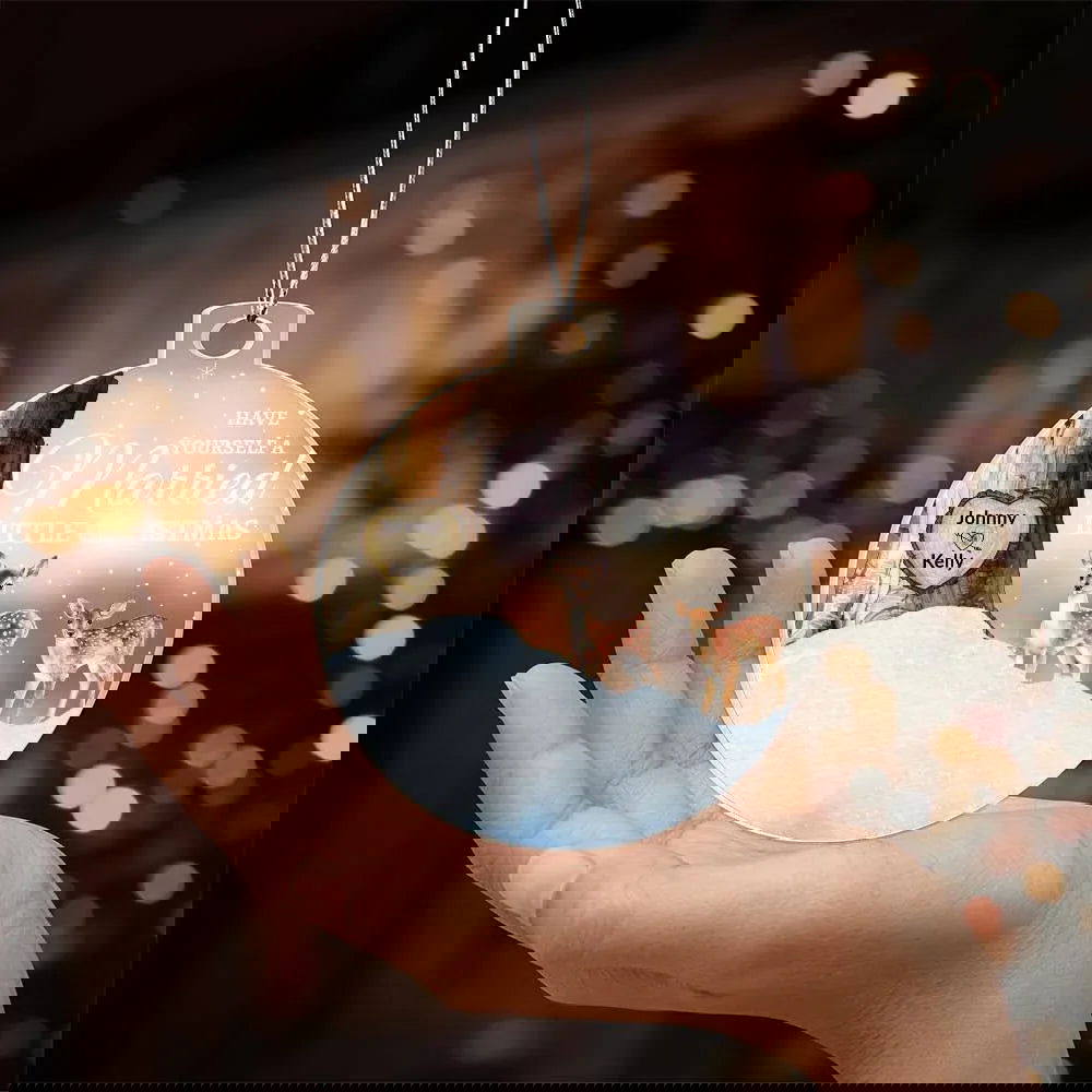 Have Yourself a Married Little Christmas Acrylic Ornament - Giftinum