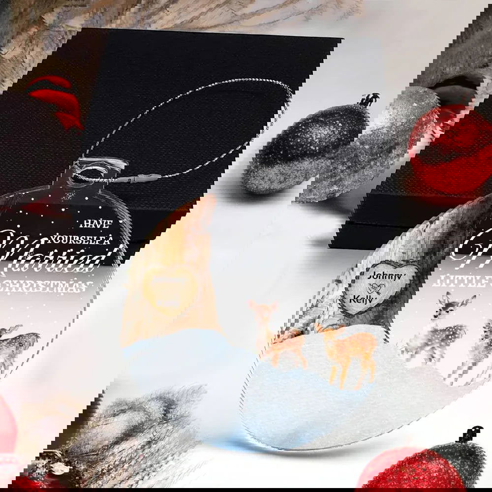 Have Yourself a Married Little Christmas Acrylic Ornament - Giftinum