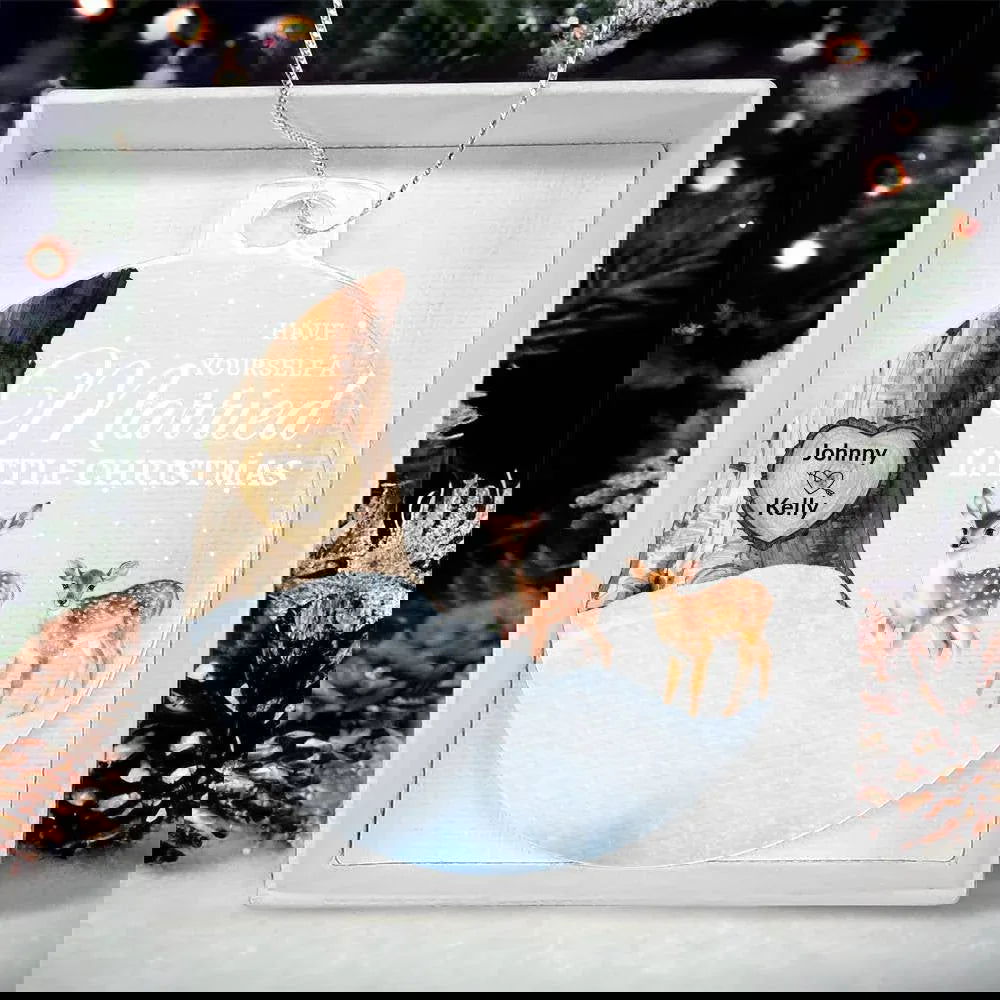 Have Yourself a Married Little Christmas Acrylic Ornament - Giftinum