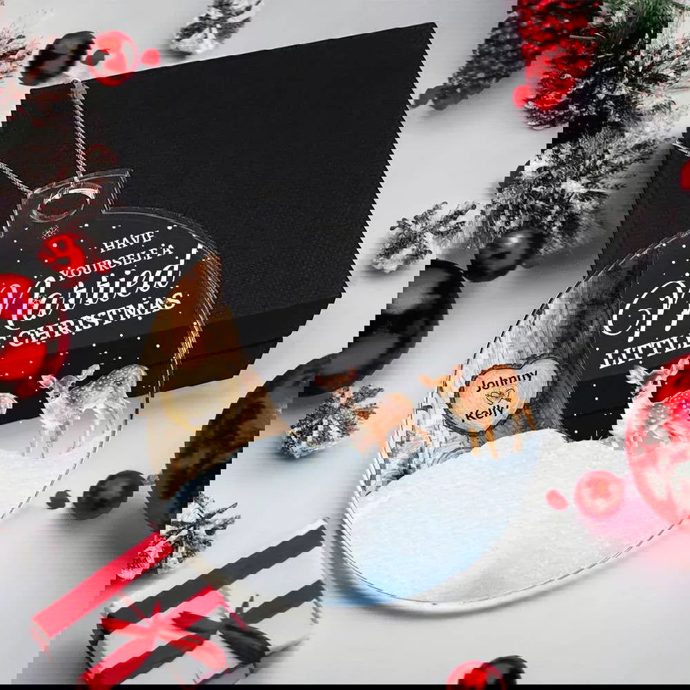 Have Yourself a Married Little Christmas Acrylic Ornament - Giftinum