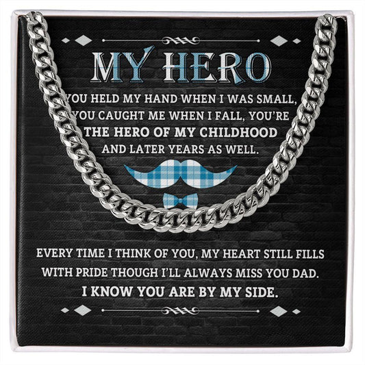 Hero Of My Childhood Cuban Link Chain - Giftinum