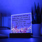 Memorial Acrylic Plaque - Giftinum