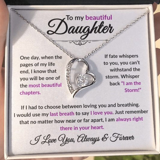 To My Beautiful Daughter - "I am the Storm"