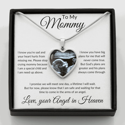 Message to Mommy from Angel Baby Ultrasound photo upload - Giftinum