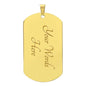 Miscarriage Dog Tag Necklace - God thought I was special - Giftinum