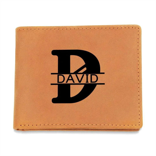 Monogram groomsman wallet - Giftinum