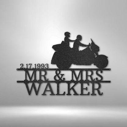 Motorcycle Metal Decor - Giftinum