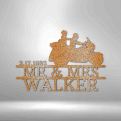 Motorcycle Metal Decor - Giftinum