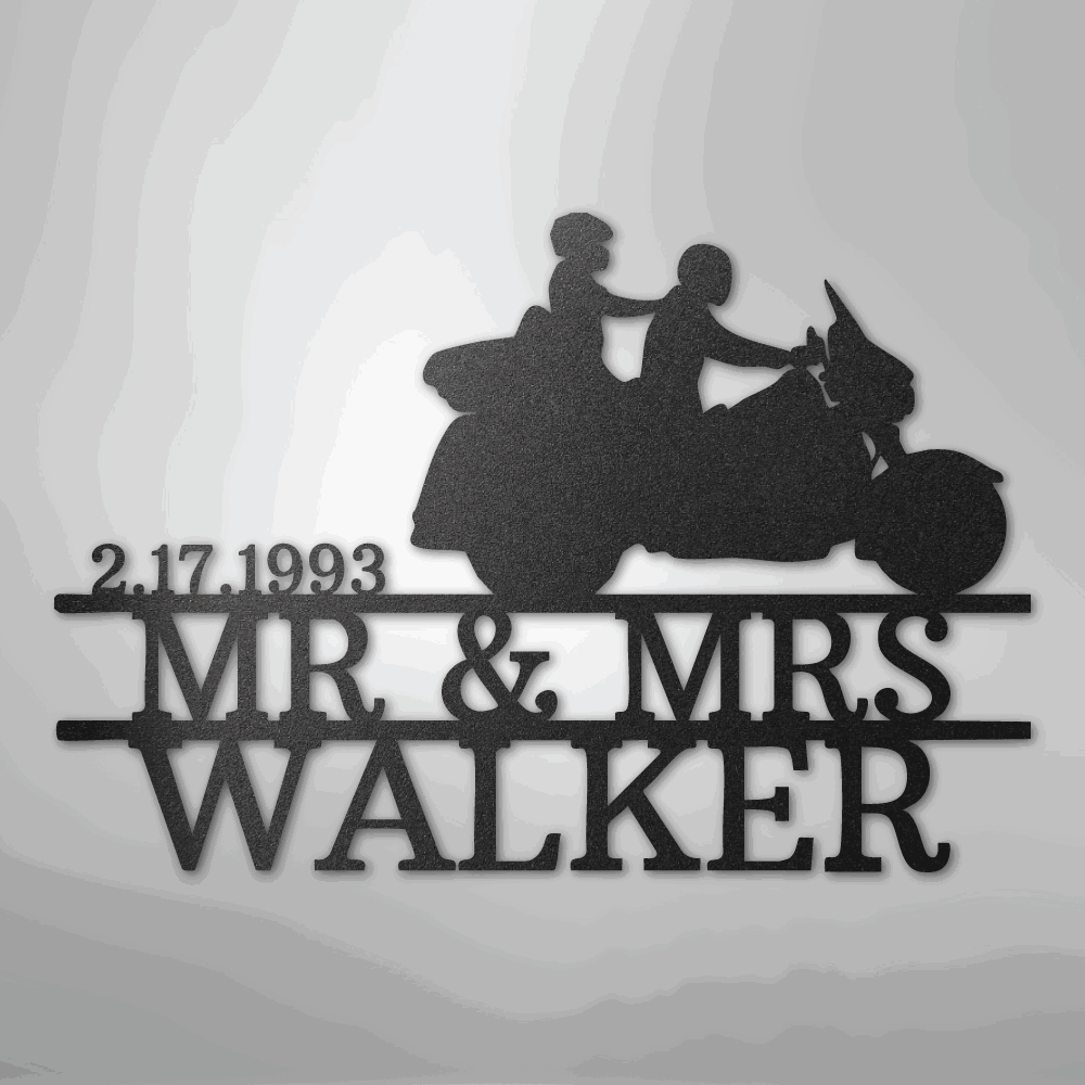 Motorcycle Metal Decor - Giftinum