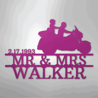 Motorcycle Metal Decor - Giftinum