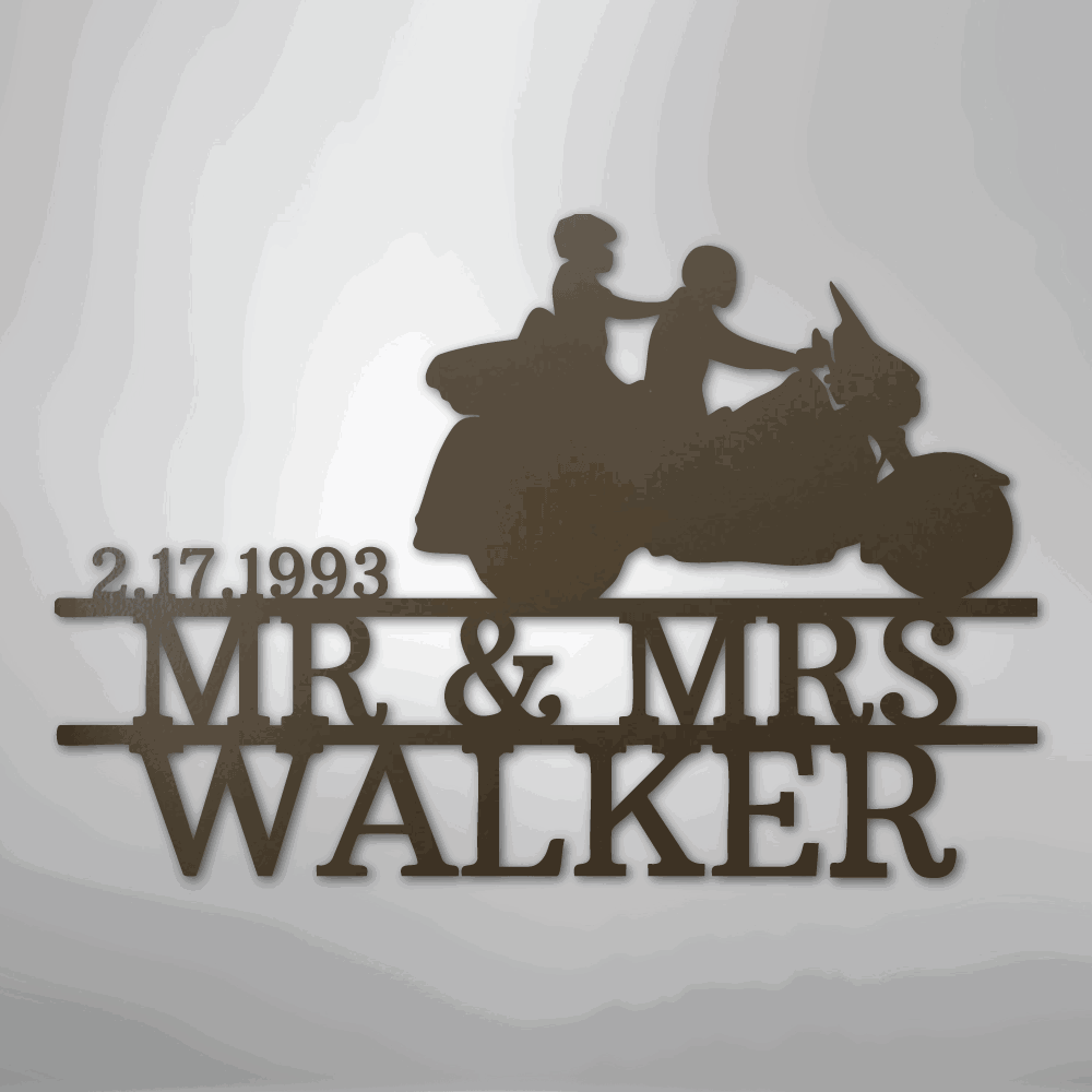 Motorcycle Metal Decor - Giftinum