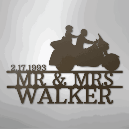 Motorcycle Metal Decor - Giftinum