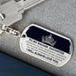 My Badass Daughter Keychain - Straighten your crown - Giftinum