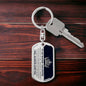 My Badass Daughter Keychain - Straighten your crown - Giftinum