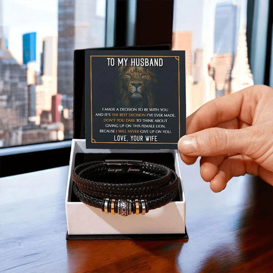 My Husband Bracelet-Best Decision - Giftinum