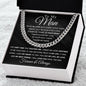 My Man-My Heart My Life Cuban Link Chain - Giftinum