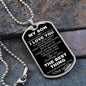 My Son Dog Tag Necklace - Never Forget - Giftinum