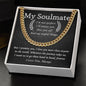 My Soulmate - Say Stupid Things Cuban Link Chain - Giftinum