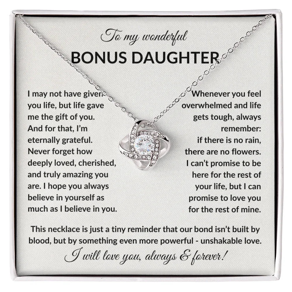 My wonderful bonus daughter - Gift of you - Giftinum