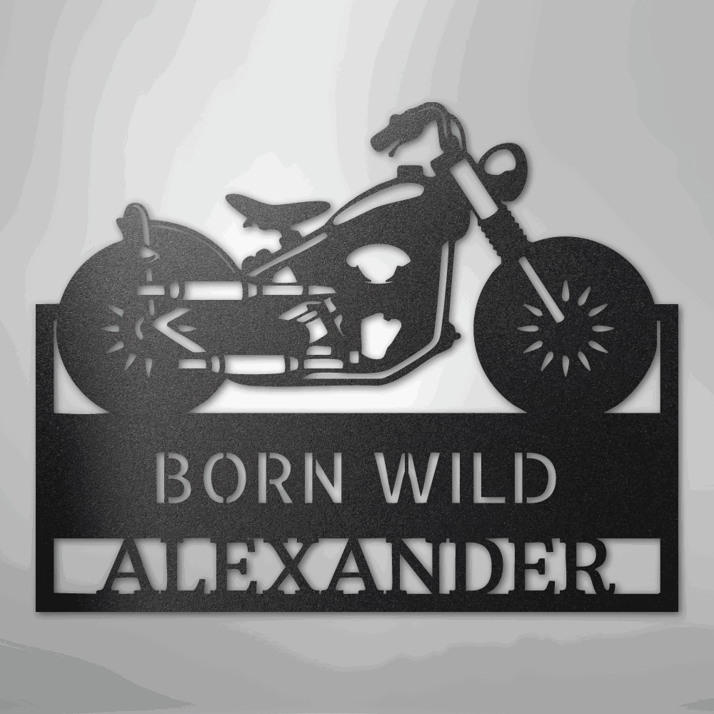 On Any Sunday Monogram - Steel Sign - Giftinum