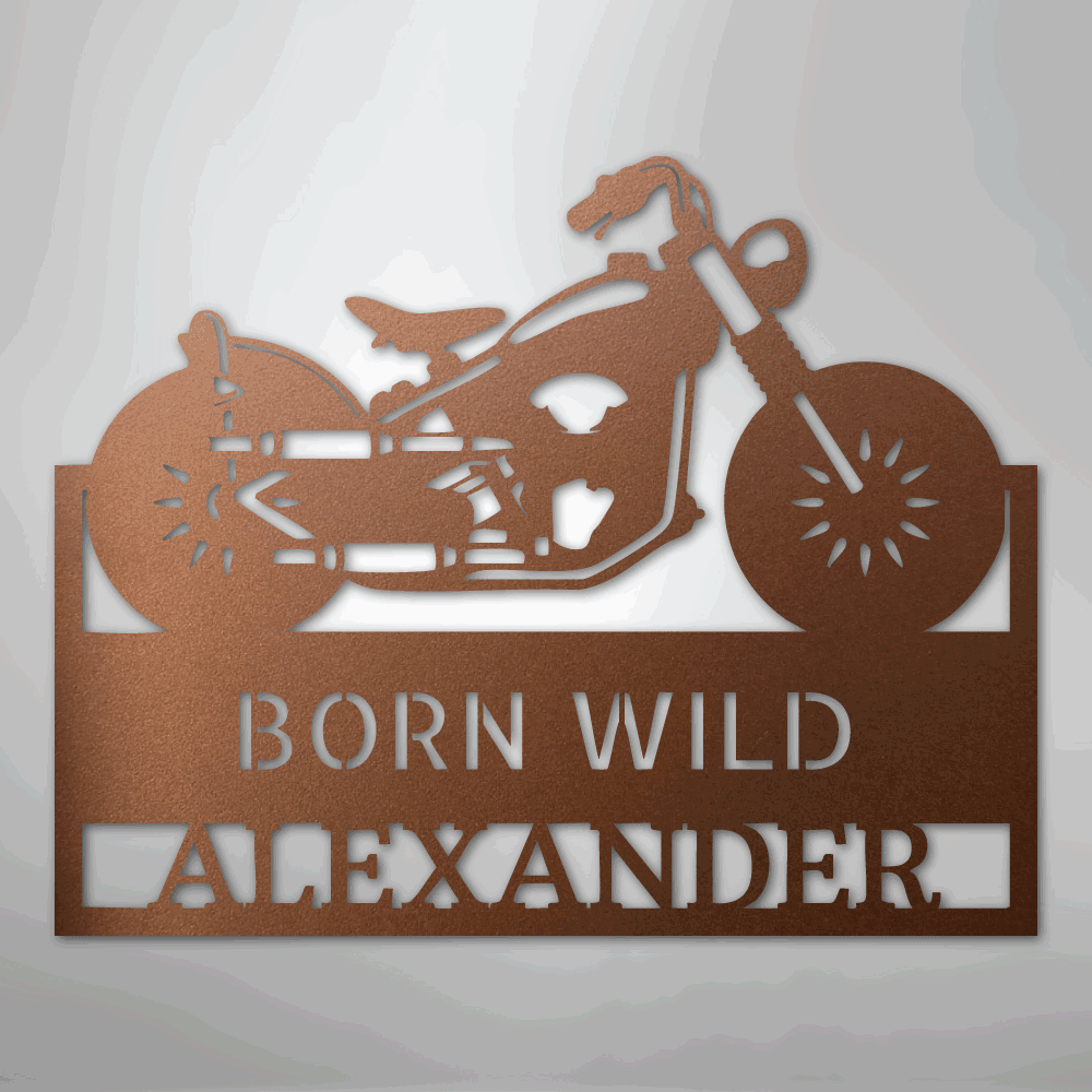 On Any Sunday Monogram - Steel Sign - Giftinum