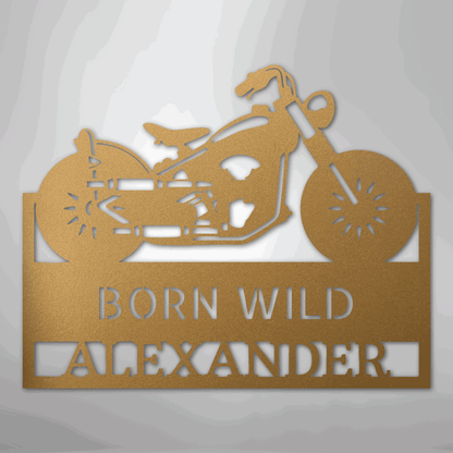 On Any Sunday Monogram - Steel Sign - Giftinum