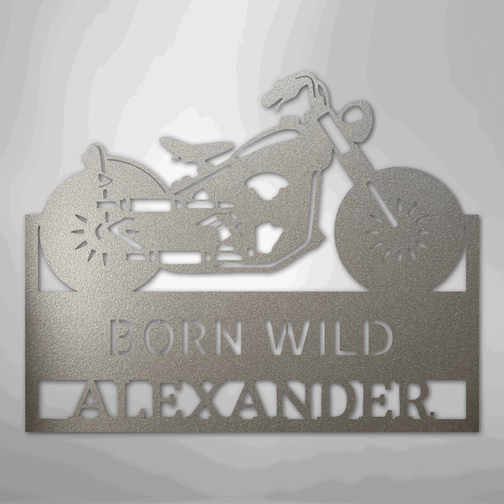 On Any Sunday Monogram - Steel Sign - Giftinum