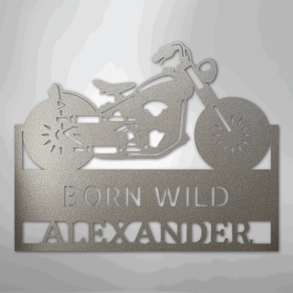 On Any Sunday Monogram - Steel Sign - Giftinum