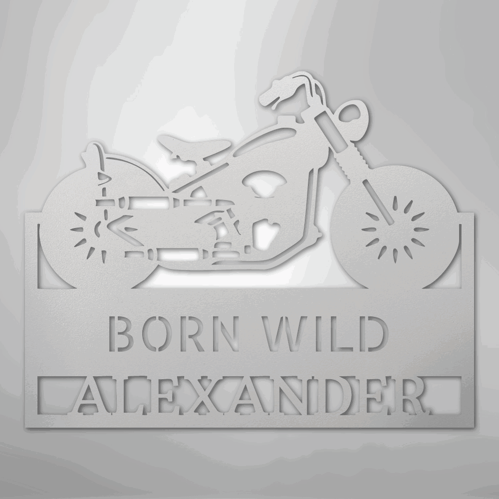 On Any Sunday Monogram - Steel Sign - Giftinum