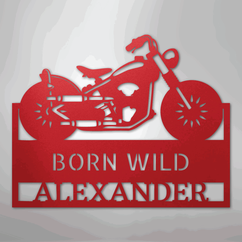 On Any Sunday Monogram - Steel Sign - Giftinum