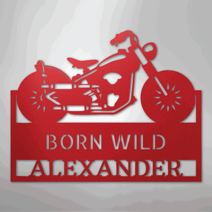 On Any Sunday Monogram - Steel Sign - Giftinum