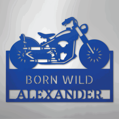 On Any Sunday Monogram - Steel Sign - Giftinum
