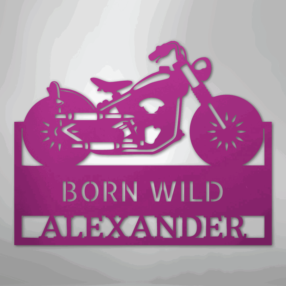 On Any Sunday Monogram - Steel Sign - Giftinum