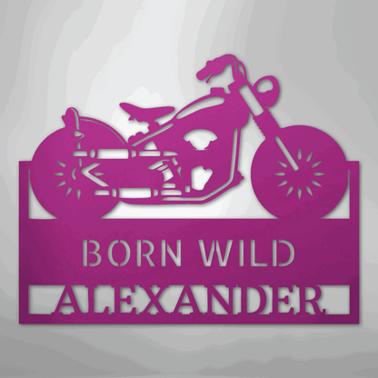 On Any Sunday Monogram - Steel Sign - Giftinum