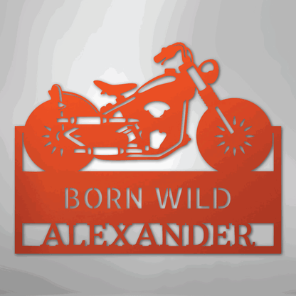 On Any Sunday Monogram - Steel Sign - Giftinum
