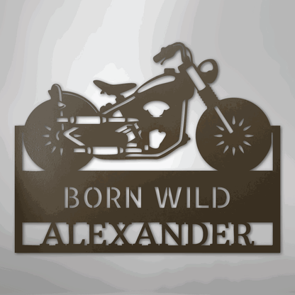 On Any Sunday Monogram - Steel Sign - Giftinum