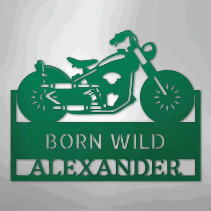 On Any Sunday Monogram - Steel Sign - Giftinum