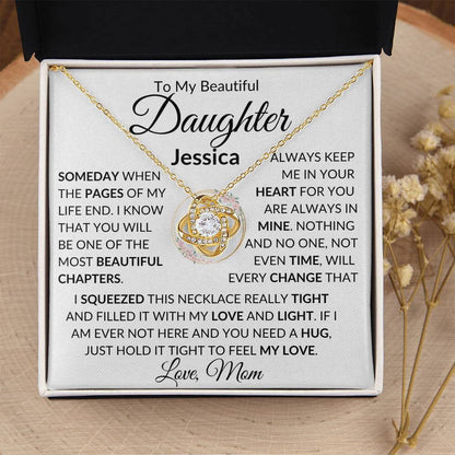 Personalized Daughter Necklace From Mom- Someday when - Giftinum