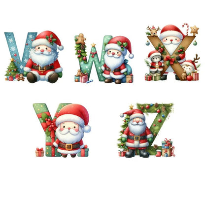 Personalized Initial Name Ceramic Christmas Ornament - Giftinum