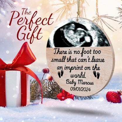 Personalized Miscarriage Baby Loss Wood Ornament - Giftinum