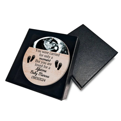 Personalized Miscarriage Baby Loss Wood Ornament - Giftinum