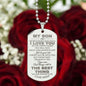 Son Engraved Necklace - Never Forget - Giftinum