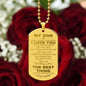 Son Engraved Necklace - Never Forget - Giftinum